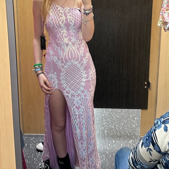 Purple Prom Dress